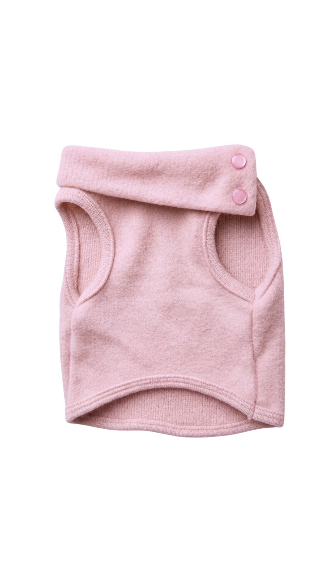 Cami buzo manga sisa rosa claro