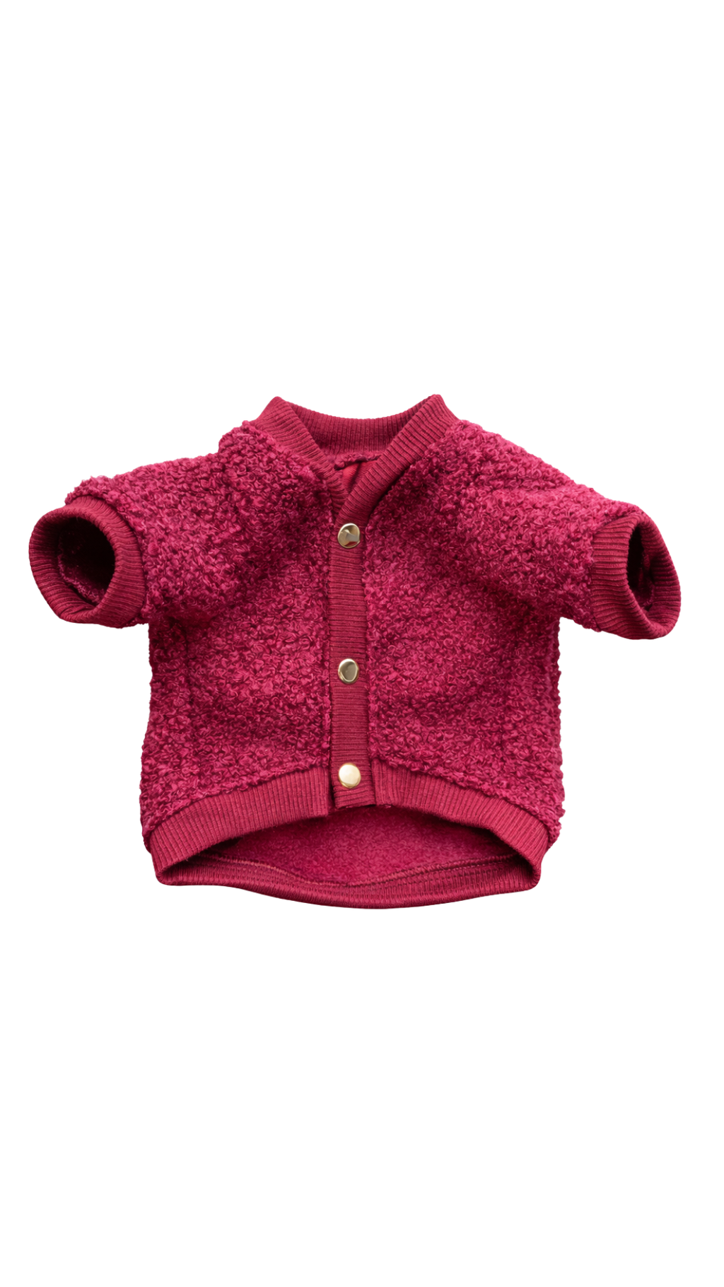 Cardigan vino tinto