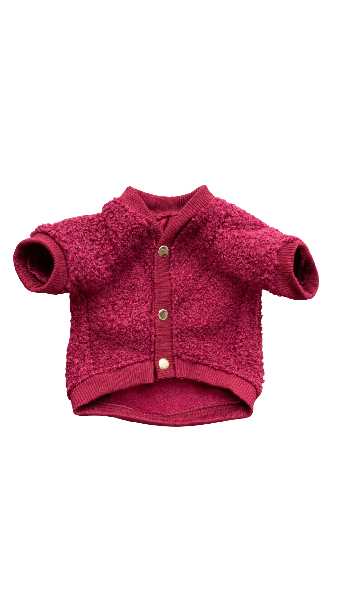 Cardigan vino tinto